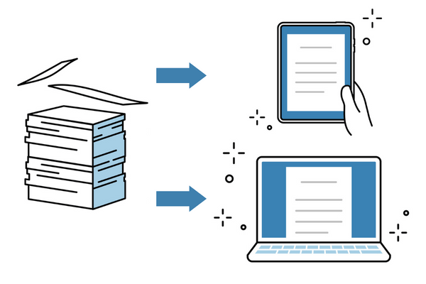 契約書・帳票類のデータ化