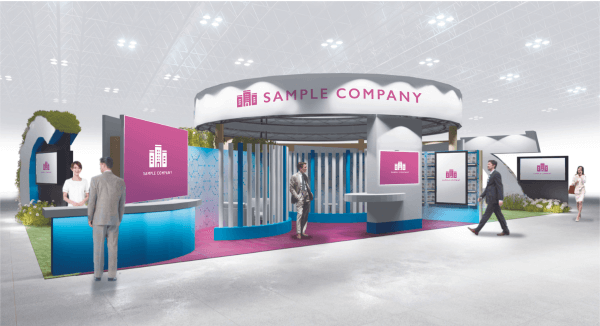 展示会 木工ブース1