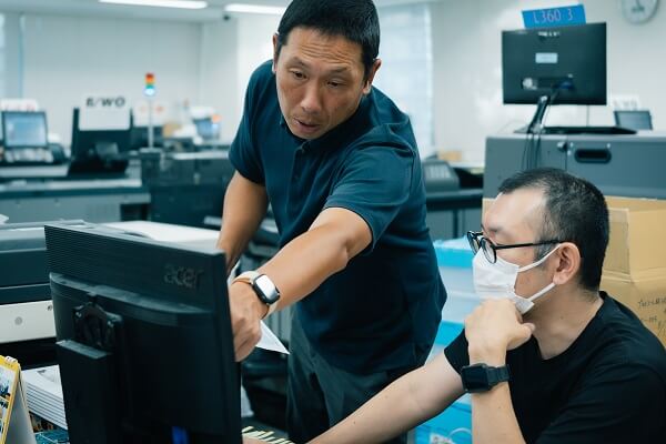 プロがささえるキンコーズ 石賀さん