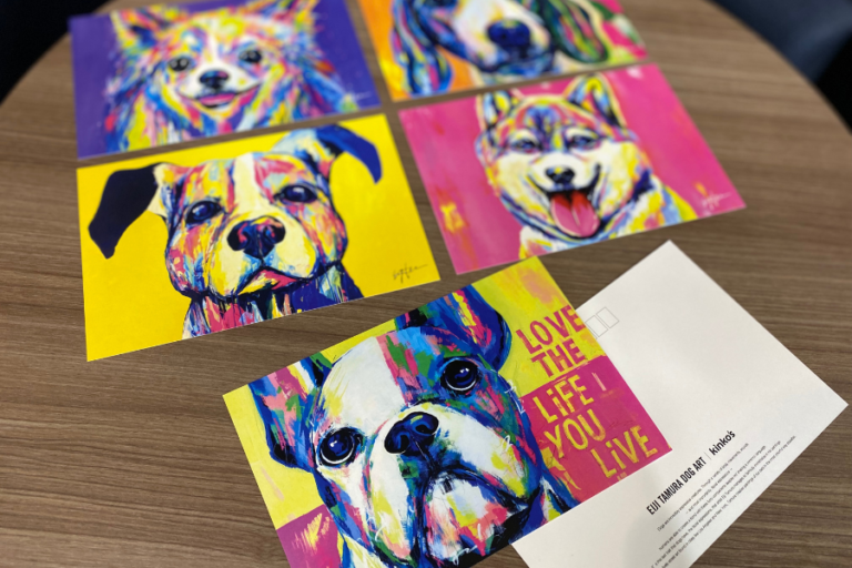 【渋谷店】EIJI TAMURA×kinko’s「LOVE THE LIFE YOU LIVE」 個展開催 コピー・プリント・ポスター