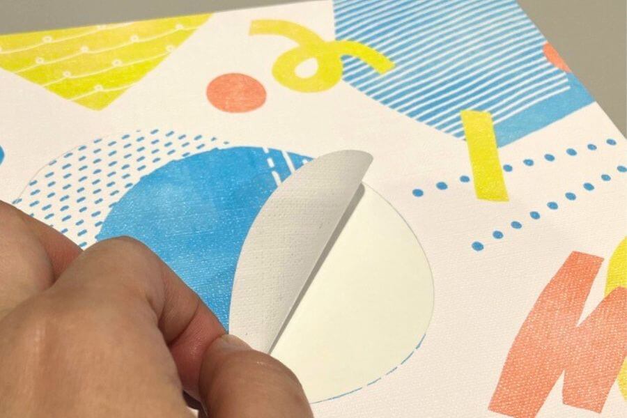 ハーフカット加工