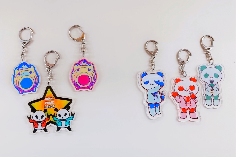 アクリルキーホルダー