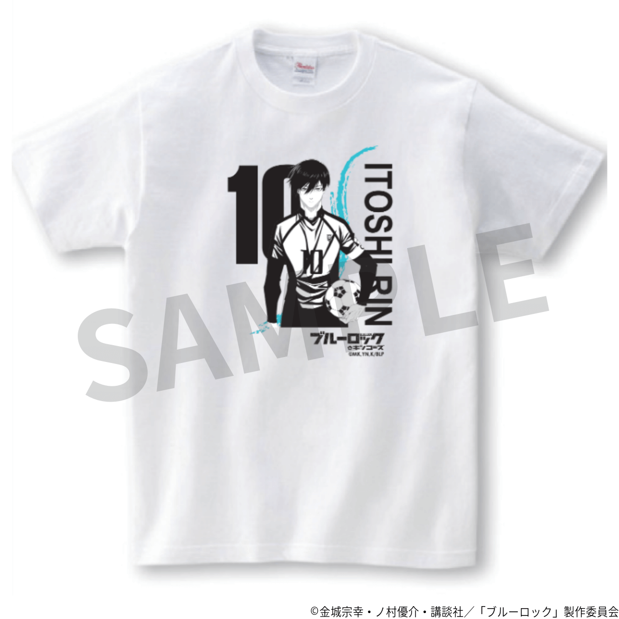 ブルーロックTシャツプリント02