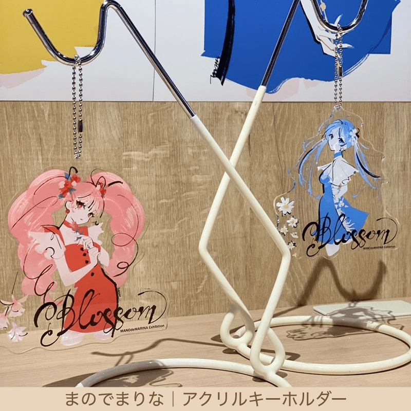 まのでまりな｜アクリルキーホルダー