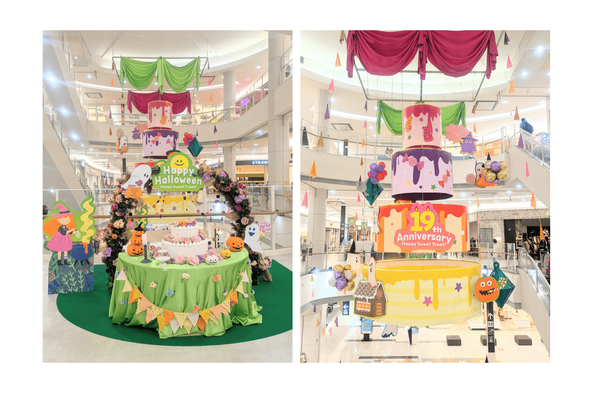 ハロウィン装飾(商業施設)①