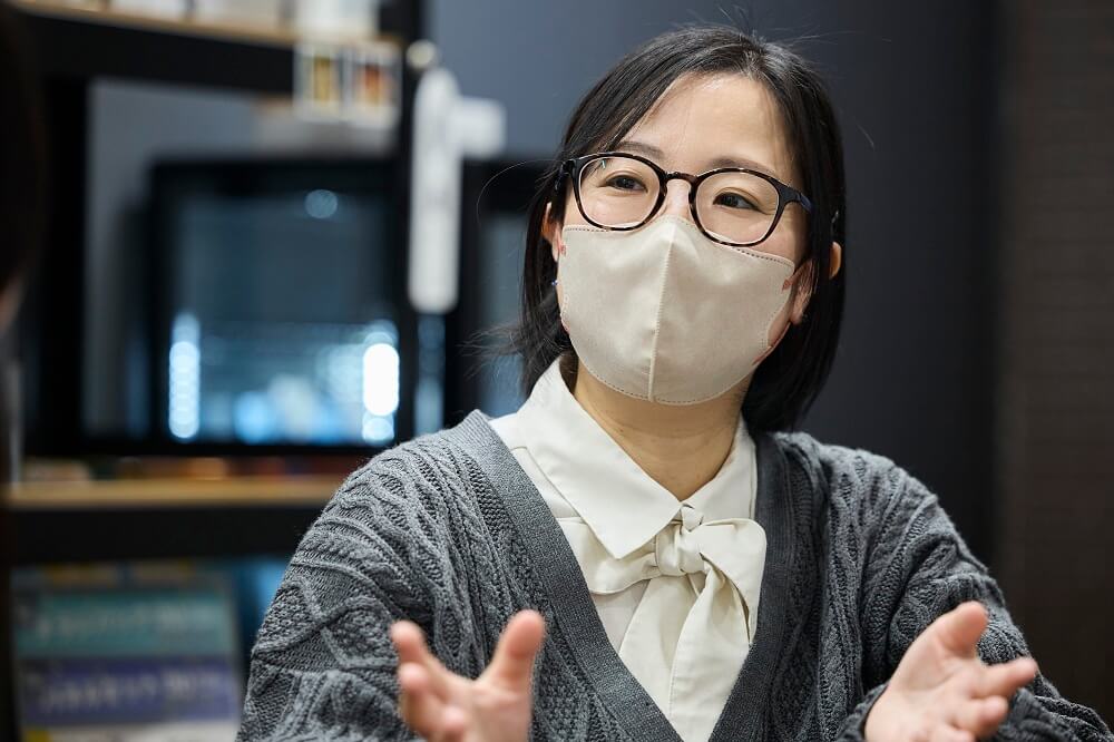 生産管理部 SPC生産管理グループ 東京S&Dチームの今泉さん