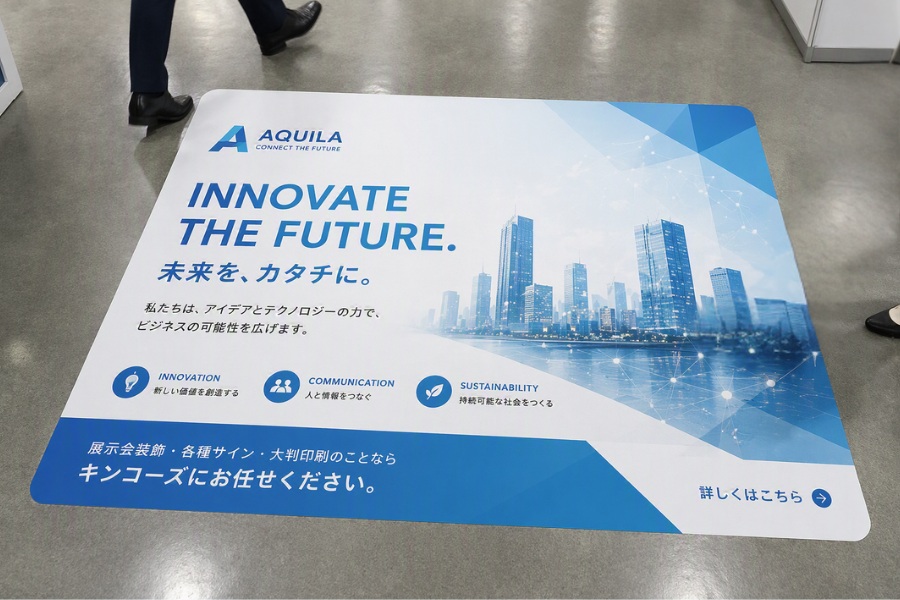 床面サイン イメージ