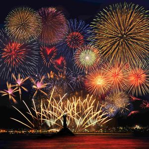 夏祭りポスターのデザイン制作