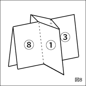 折本の作り方の図解9